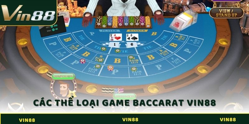 Game Baccarat VIN88 - Sự Đổi Mới Của Game Bài Truyền Thống 3 Một vài game Baccarat VIN88 nổi bật
